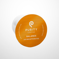 BALANCE: ²/₃ Decaf Single-Serve Purity Pods™