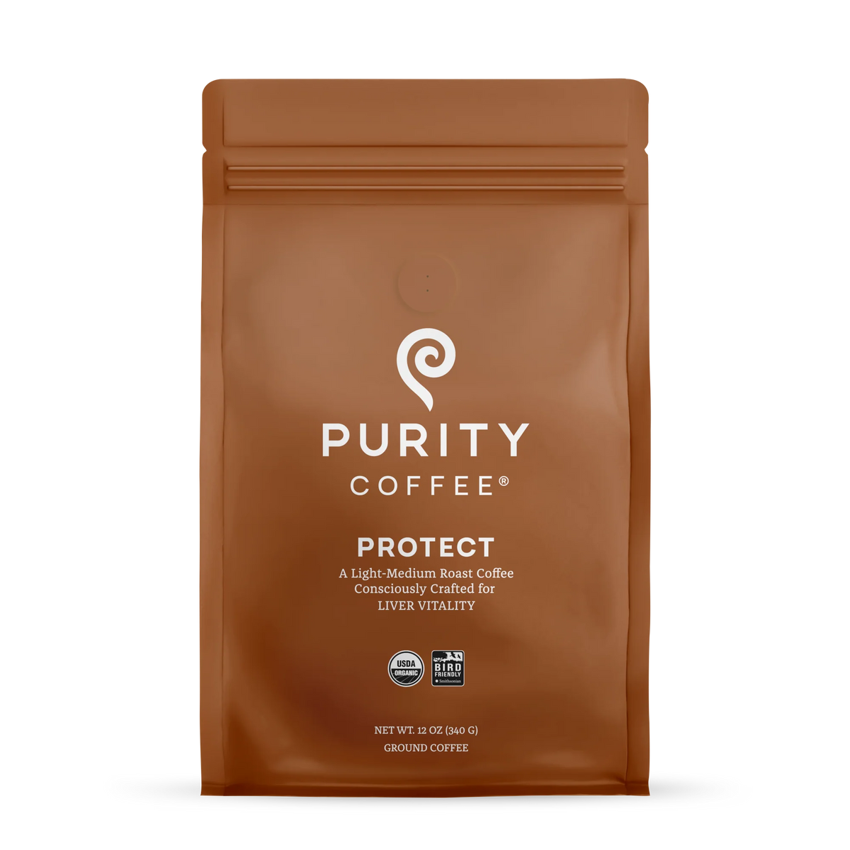 Wholesale - PROTECT: Light-Medium Roast *Ground* Coffee 12oz 6pk